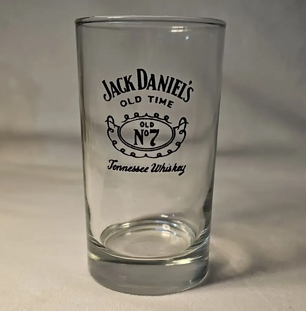 Jack Daniel’s Old No. 7 Tennessee Whiskey Distillery Clear Glass- 5 Inch